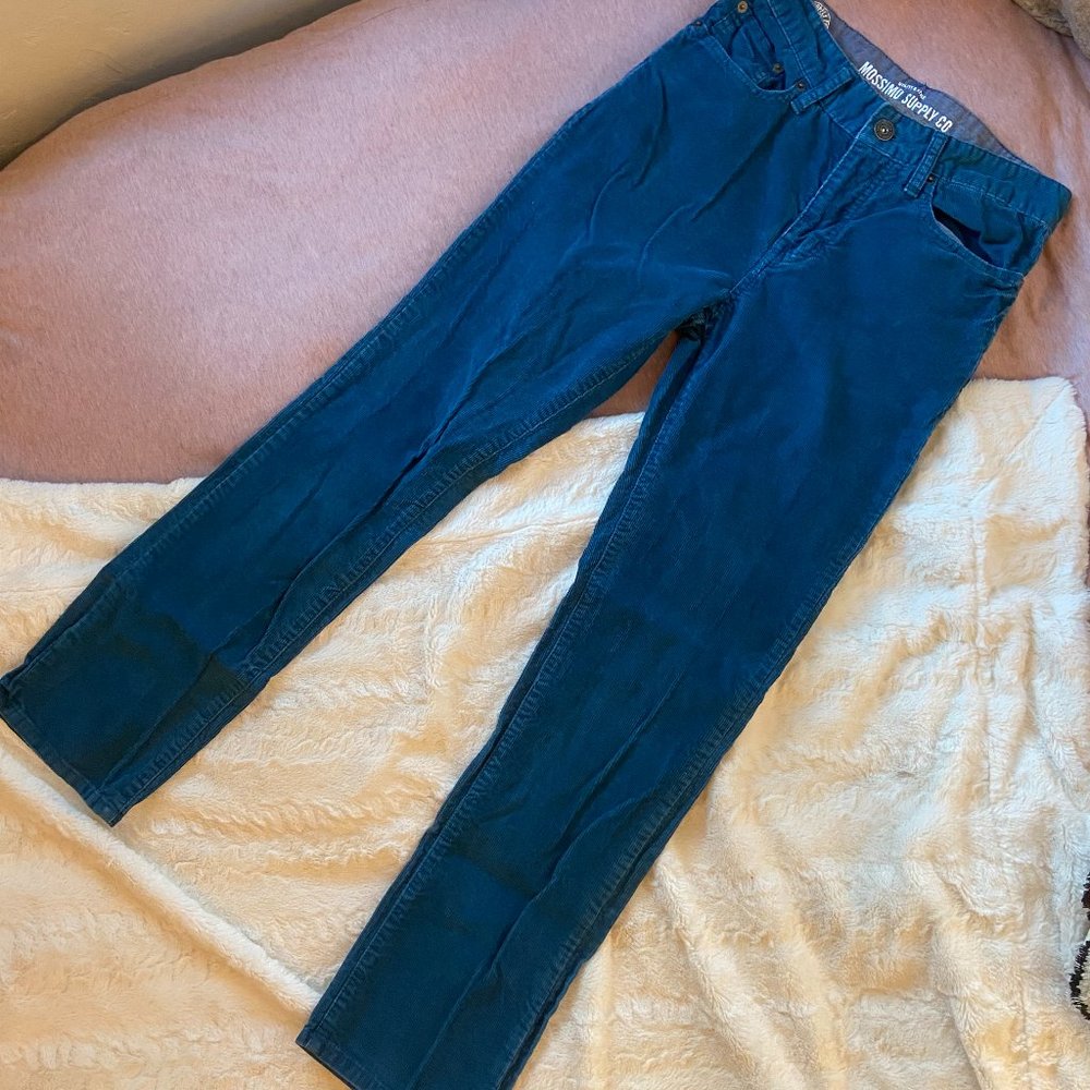 Mossimo Supply Co Blue Corduroy Jeans